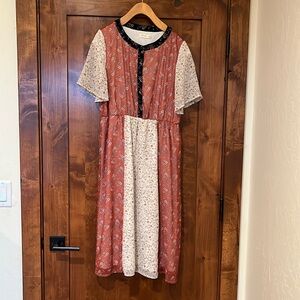 Roolee floral dress size medium